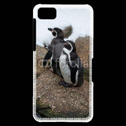 Coque Blackberry Z10 2 pingouins