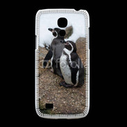 Coque Samsung Galaxy S4mini 2 pingouins