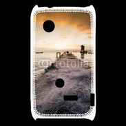 Coque Sony Xperia Typo Filet de pêche sur ponton pêcheur