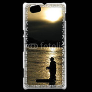 Coque Sony Xperia M Pêcheur nocturne