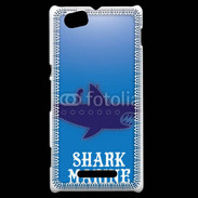 Coque Sony Xperia M Pêcheur de requin