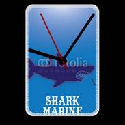 Grande pendule murale Pêcheur de requin