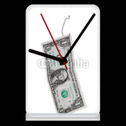 Pendule de bureau Pêche de dollars