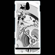 Coque Sony Xperia U Horloger 3
