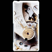 Coque Sony Xperia T Horloger 7