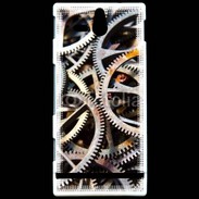 Coque Sony Xperia U Horloger 10