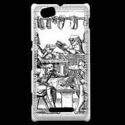 Coque Sony Xperia M Cordonnier 3