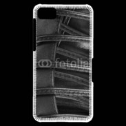 Coque Blackberry Z10 lacets cuir