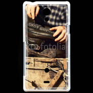 Coque Sony Xperia T Cordonnier 7