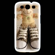 Coque Samsung Galaxy S3 peluche et converses