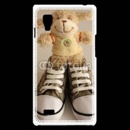 Coque LG Optimus L9 peluche et converses