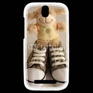 Coque HTC One SV peluche et converses