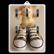Porte clés peluche et converses