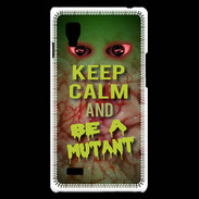 Coque LG Optimus L9 Keep Calm and Be Mutant