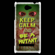 Coque HTC Windows Phone 8S Keep Calm and Be Mutant