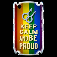 Coque Blackberry 8520 Keep Calm and Be Proud mens Gay