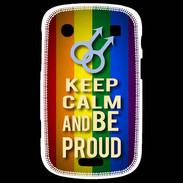 Coque Blackberry Bold 9900 Keep Calm and Be Proud mens Gay