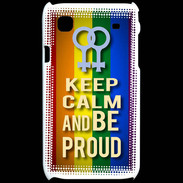 Coque Samsung Galaxy S Keep Calm and Be proud Women Gay