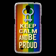 Coque Samsung Galaxy Mega Keep Calm and Be proud Women Gay