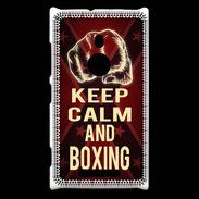 Coque Nokia Lumia 925 Keep Calm and Boxing Rouge