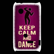 Coque Sony Xperia Typo Keep Calm and Dance Rose