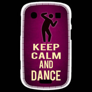 Coque Blackberry Bold 9900 Keep Calm and Dance Rose