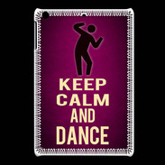 Coque iPadMini Keep Calm and Dance Rose