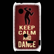 Coque Sony Xperia Typo Keep Calm and Dance Rouge