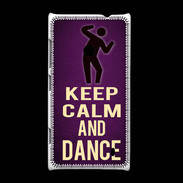 Coque Nokia Lumia 520 Keep Calm and Dance Violet