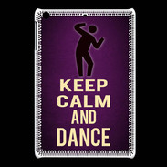 Coque iPadMini Keep Calm and Dance Violet