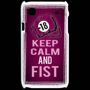Coque Samsung Galaxy S Keep Calm and Fist Rose