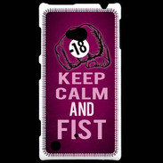 Coque Nokia Lumia 720 Keep Calm and Fist Rose