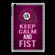 Coque iPadMini Keep Calm and Fist Rose