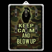 Porte clés Keep Calm and Grenade Camouflage
