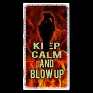 Coque Nokia Lumia 920 Keep Calm and Grenade Feu