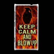 Coque Nokia Lumia 520 Keep Calm and Grenade Feu