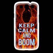 Coque Samsung Galaxy S3 Keep Calm and Grenade