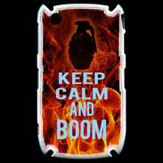 Coque Blackberry 8520 Keep Calm and Grenade
