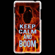 Coque LG Optimus G Keep Calm and Grenade
