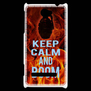 Coque HTC Windows Phone 8S Keep Calm and Grenade