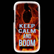 Coque HTC One SV Keep Calm and Grenade