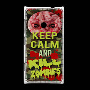 Coque Nokia Lumia 520 Keep Calm and Kill Zombies camouflage