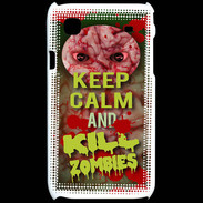Coque Samsung Galaxy S Keep Calm and Kill Zombies Cervelle