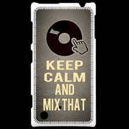 Coque Nokia Lumia 720 Keep calm and Mix That Gris