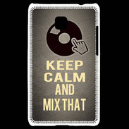 Coque LG Optimus L3 II Keep calm and Mix That Gris