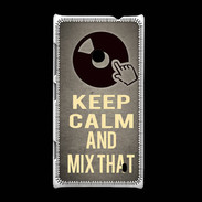 Coque Nokia Lumia 520 Keep calm and Mix That Gris