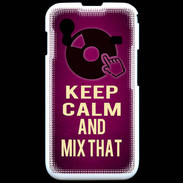 Coque Samsung ACE S5830 Keep Calm and Mix That Rose