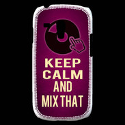 Coque Samsung Galaxy S3 Mini Keep Calm and Mix That Rose