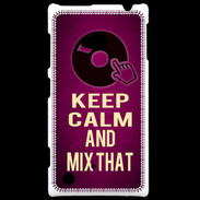 Coque Nokia Lumia 720 Keep Calm and Mix That Rose