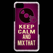Coque Blackberry Z10 Keep Calm and Mix That Rose